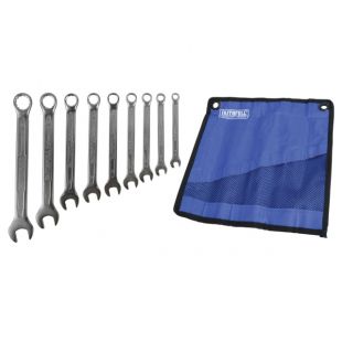 9 Piece Combination Spanner Set 8mm - 19mm
